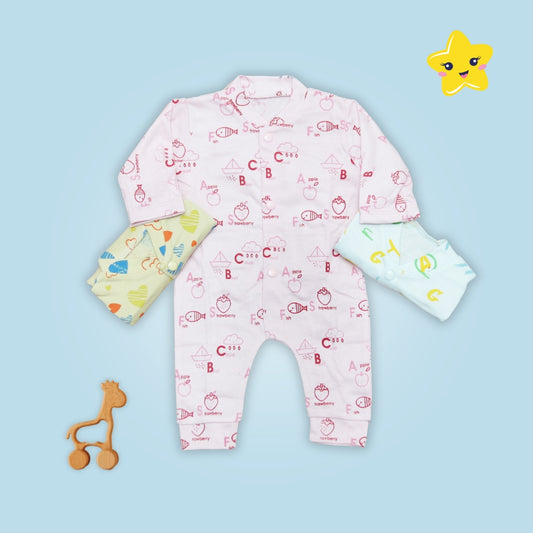 Baby Romper Set of 3 (0 to 3 Month)