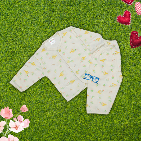 Sparrow Printed Night Suit