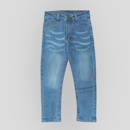 Light Blue Denim Jeans Pant (Ages 5-13 Years)