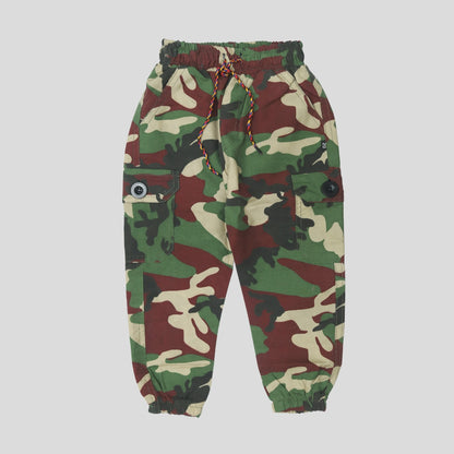 Camouflage Kids 4-Pocket Cargo Pant (Ages 2-8 Years) – 100%Cotton