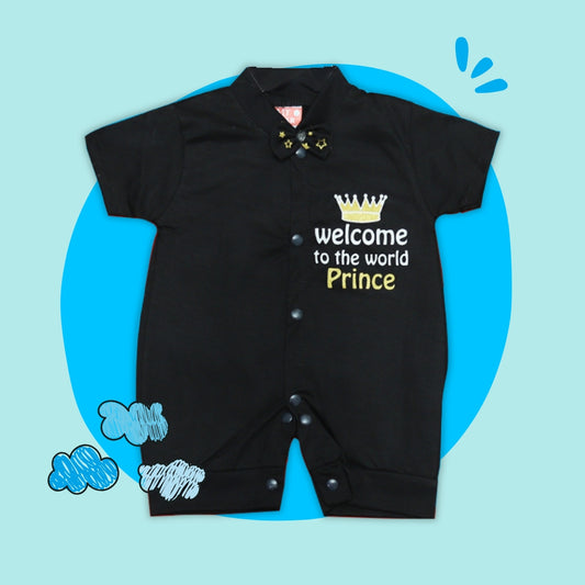 Baby Prince Romper (0-6) Months