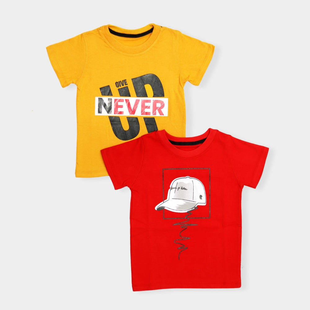 Trendy Pack of 2 Cotton T-Shirts