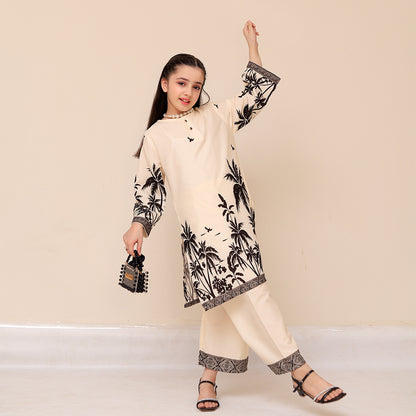 Ready to Wear Printed Silk Co-Ord Sets