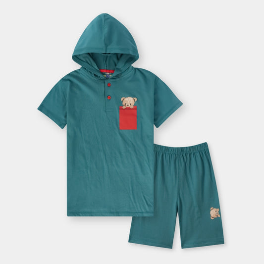 Adorable Pullover Hoodie with Shorts