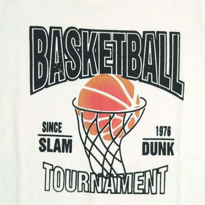 Summer Cotton Suit with Basketball Print – Soft & Stylish