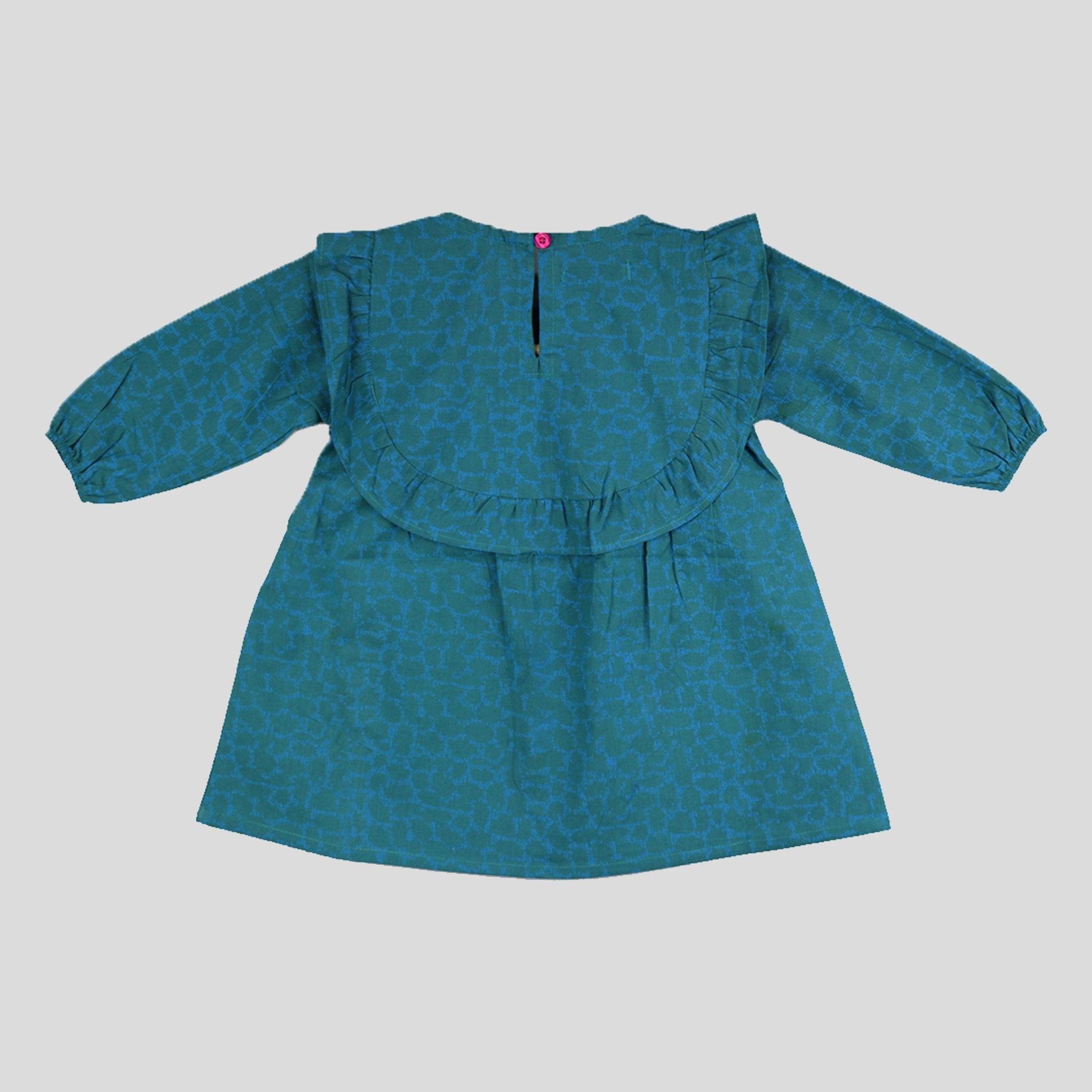Elegant Sea Green Frock for Girls – Soft & Stylish — Rangooz