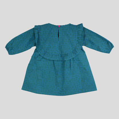 Elegant Sea Green Frock for Girls | Soft & Stylish