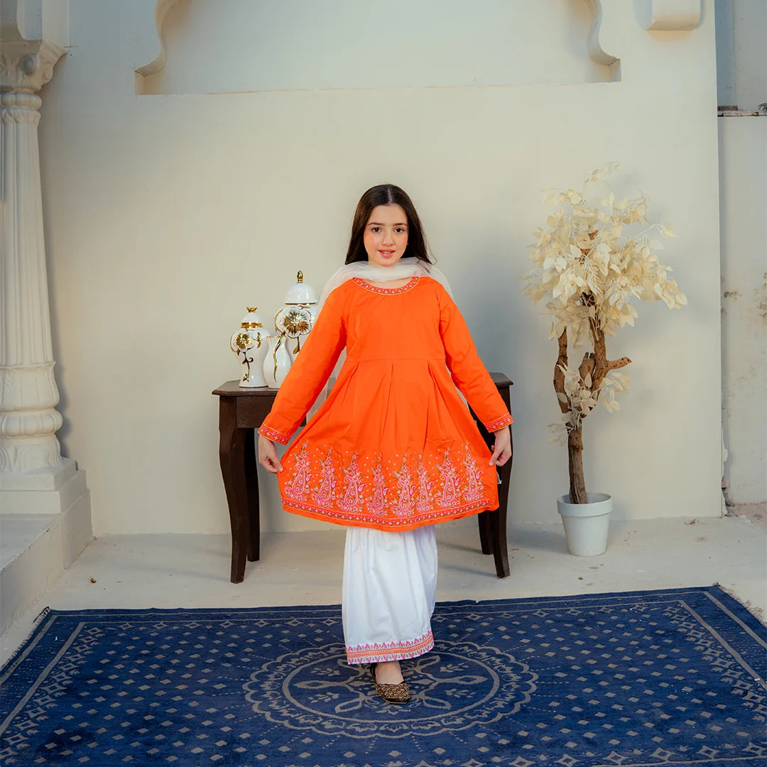 Embroidered  Cotton Suit – Mehrab