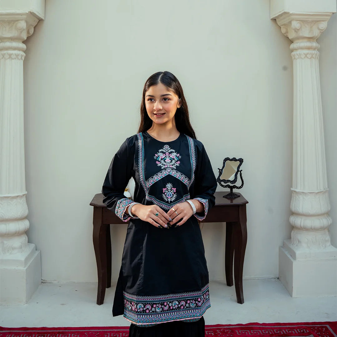 Embroidered  Cotton Suit –Neelam