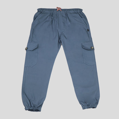 Light Blue Kids 6-Pocket Cargo Pant (Ages 2-16 Years) – 100% Cotton