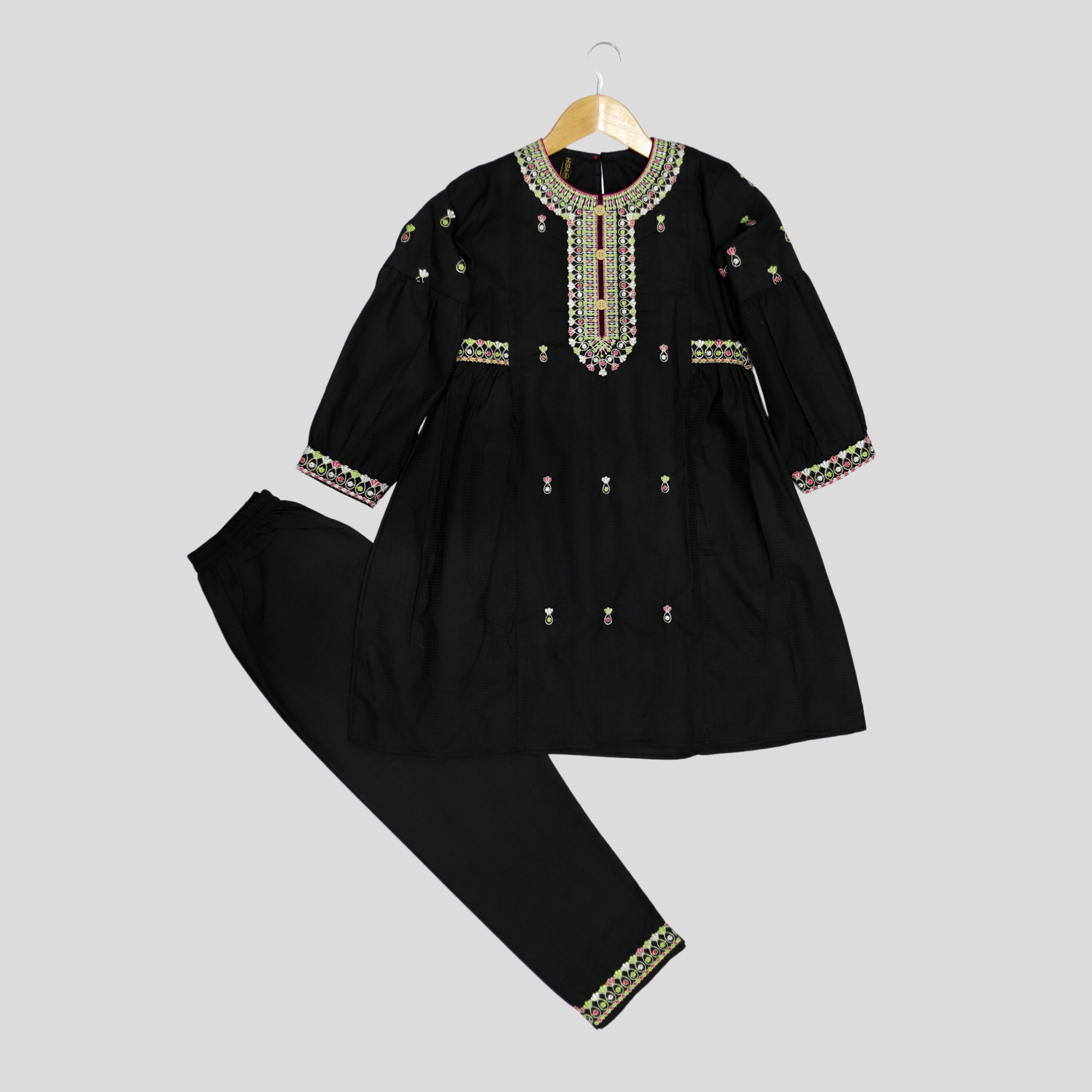 Dark Matter - Frock Set Cotton