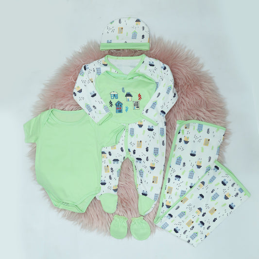 7pc light green for New Born